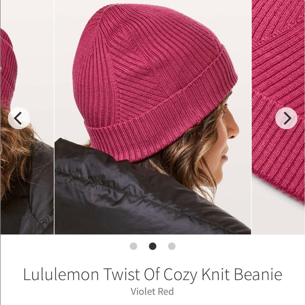 NWT LULULEMON Twist of cozy Knit beanie